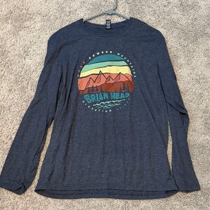 District Navy Long Sleeve Tee